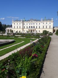 Ogród Górny - elewacja Ogrodowa pałacu Branickich w Białymstoku