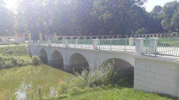 Most - Ogród Górny - pałac Branickich w Białymstoku