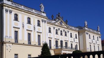 Ogród Górny - elewacja Ogrodowa pałacu Branickich w Białymstoku