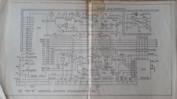 schemat mikrokomputera CA80 - dokumentacja, dodatek  MIK05B
